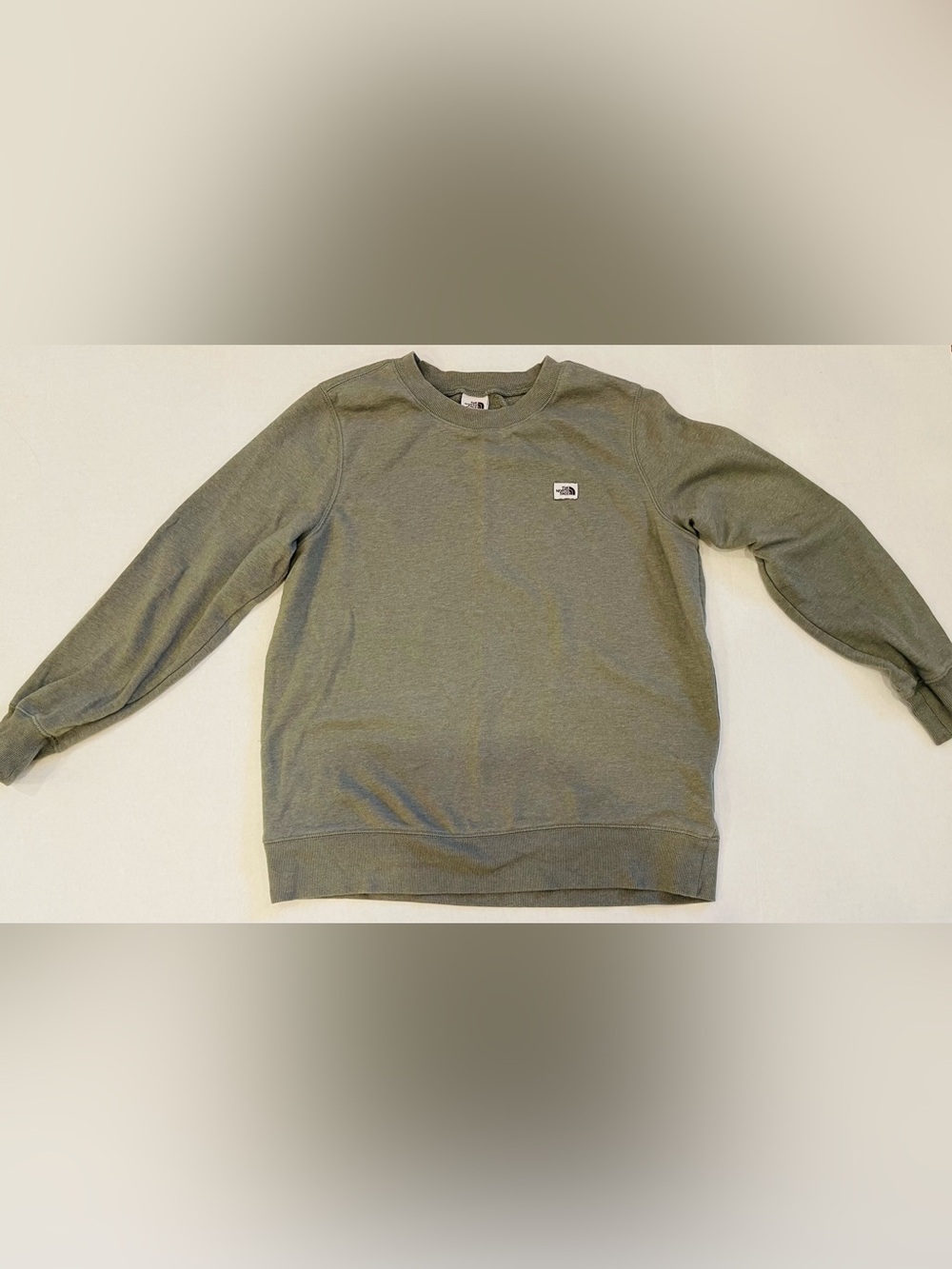 The North Face Men's Olive Green Crewneck Sweatshirt